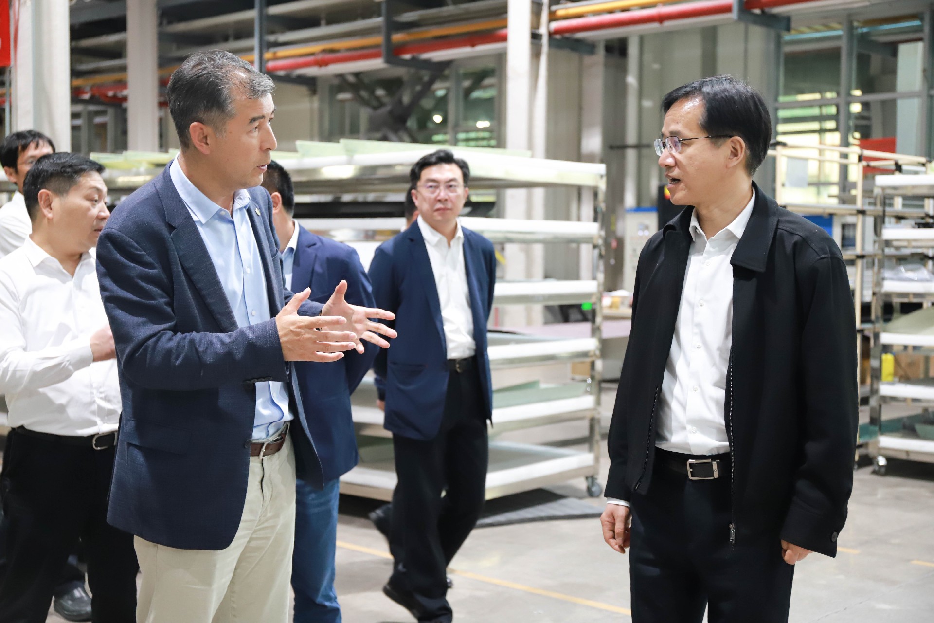 公司动态｜常州市副市长徐军一行莅临安泰复材调研低空经济工作